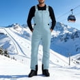 thumbnail image 2 of Landzoo One Windproof Insulated Ski Bib Overalls For Winter Outdoor Sports And Activities Handsome Stylish Men's Parkas, 2 of 8