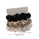 thumbnail image 3 of 3 unids/set de gomas de satén de seda para mujer, cuerda para el cabello de Color sólido, elegante soporte para cola de caballo, banda de goma, diadema elástica, accesorios para el cabello, 3 of 4
