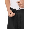 thumbnail image 3 of Pantalones Holgados para Chef con Ventilación Cool Vent para Hombre, Color Negro, Talla M, 3 of 8