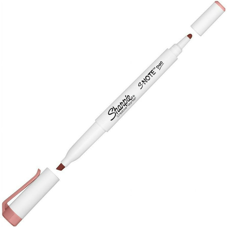 Sharpie S-Note Duo Dual-Tip Markers - Chisel, Bullet Marker Point Style - Assorted - 6 / Box Sharpie S-Note Duo Dual-Tip Markers - Chisel, Bullet Marker Point Style - Assorted - 6 / Box