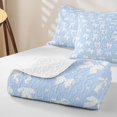 thumbnail image 4 of Erosebridal Cute Bowknot Quilt King,Dreamy Princess Style King Coverlet Set For Bow Lovers,3 Pieces, 4 of 7