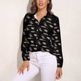 thumbnail image 3 of Simply Opossum Long Sleeve Blouse Woman Streetwear Casual Shirts Summer Oversize Woman Streetwear Clothing Birthday Present, 3 of 7