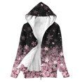 thumbnail image 1 of Pntutb moda mujer manga larga frente abierto ropa de abrigo suelta impresión blusa abrigo Tops bolsillos blusa liquidación Pntutb Pntutb-6727, 1 of 4