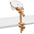 thumbnail image 1 of Embroidery Stand, Adjustable Tabletop Embroidery Table Stand, Wood Embroidery Hands Free Hoop Holder, Desktop 360 Rotating Embroidery Lap Frame for Lap Table Bed, Sewing Craft Supplies, 1 of 8