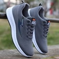 thumbnail image 2 of Men'S Breathable Mesh Sports Shoes Suitable for All Seasons, Trendy And Versatile, Odor-Resistant Running Shoes, Stylish And Handsome Mesh Sneakers for Travel Lightweight Non-Slip Casual Shoes,, 2 of 9