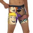 thumbnail image 4 of Lsque Scooby-Doo Pattern Men's Performance Stretch Underwear, Athletic Long Leg Briefs，Moisture-Wicking-Medium, 4 of 6