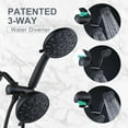 thumbnail image 3 of WOWOW Multi Function Shower Head Oil Rubbed Bronze High-Pressure Shower Head with Hose, 3 of 6