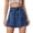 Dark Blue, variant on Cmfcve Womens Denim Mini Skirts A-Line High Waist Classic Jean Skirt Stretchy Casual Loose Fit Denim Skort