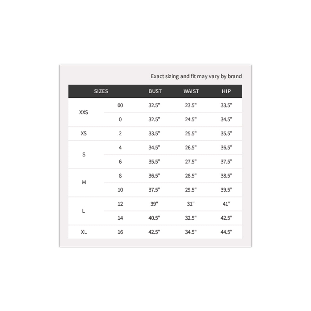 Chelsea28 size hot sale chart