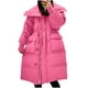 thumbnail image 1 of Parkas de manga larga para mujer, chaqueta con bloques de color, mangas largas y bolsillos con cremallera, top de poliéster para mujer, 1 of 4
