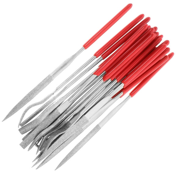 20pcs Jeweler Files Set Metal Adamas Precision Hand Tools for Jewelry Woodworking Portable Carpentry