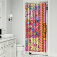 thumbnail image 2 of Ethnic Shower Curtain, Retro Tribal Rustic Home Decor Bathroom Drapes with Hooks, 2 of 5