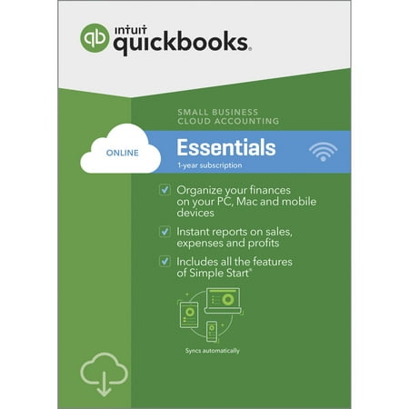 Intuit QuickBooks Online Essentials 2019 (Email
