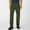 #397-Army Green, variant on Men's All-Season Business Casual Pants - Solid Gift Color Personalized Waist Straight Leg Elastic Waist Drawstring Trou sers