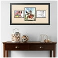 thumbnail image 2 of ArtToFrames Collage Photo Picture Frame with 1 - 8x10 and 2 - 5x7 Openings, Framed in Black with French Creme and Black Mats (CDM-3926-99), 2 of 8