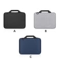 thumbnail image 4 of Guardoinrt 14/15/16 Inch Laptop Bag Electronic Organizer Universal Fleece Lining Cable Container Notebook Case with Handle for Gray 14-15inch, 4 of 6