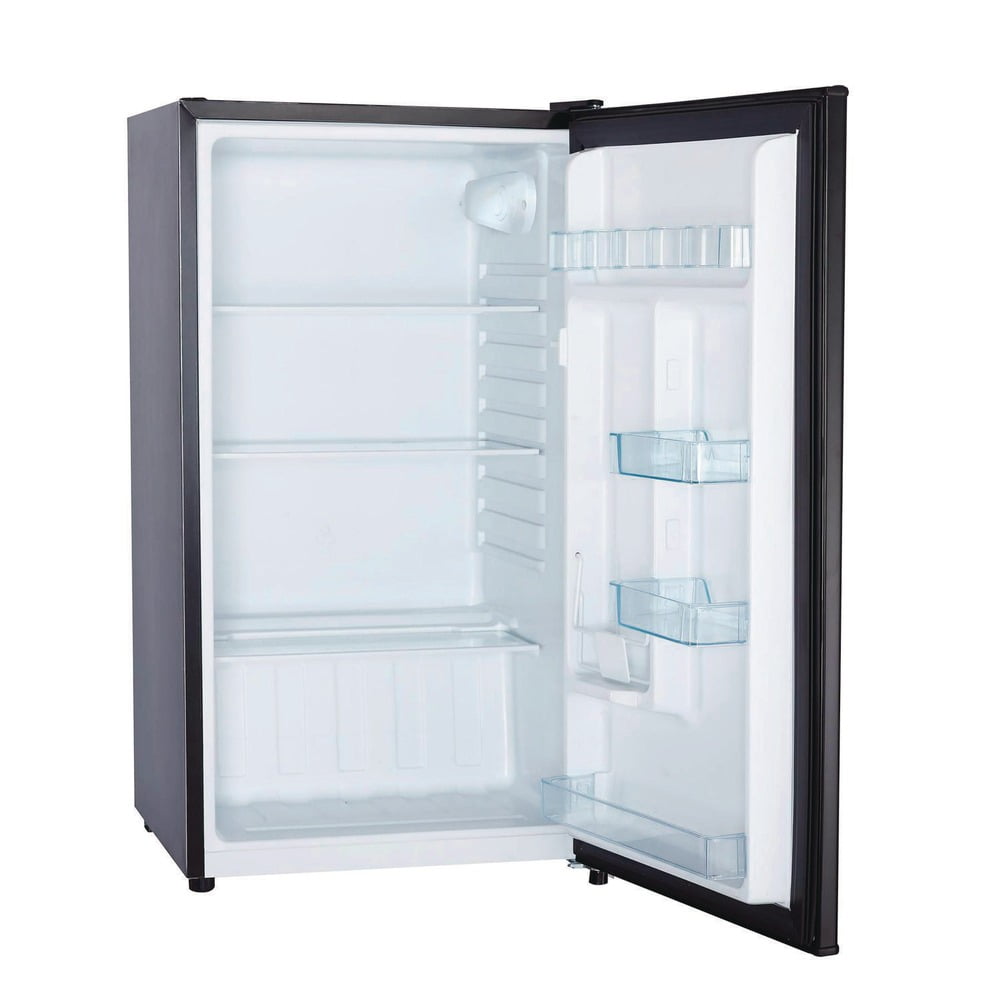 Avanti AR321BB 115V 3.2 Cubic Foot Compact Quiet Mini Fridge Refrigerator, Black