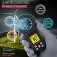 thumbnail image 5 of Accurate Digital Wind Gauges Lightweight Environmental Meter Support Variable Units Like Meter for Humidity Temperature, 5 of 8