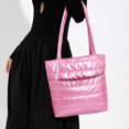 thumbnail image 5 of Bolsos de hombro de mujer de moda de gran capacidad con cremallera de PU 2024, bolso de mano conciso de alta calidad, bolso cruzado suave y versátil para ocio, 5 of 5