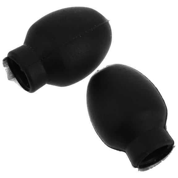 WHAMVOX 1 Pair Rubber Caps for Drumsticks Tip Covers and Protectors Drum Mute Replacement Music Instrument Accessories