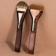 thumbnail image 4 of Ultra-thin Tongue-shaped Foundation Brush Makeup Tools Does Not Absorb Much Product Makeup Brush Flawless Coverage Widely Widened Flat Head Mask Brush Soft Bristles, 4 of 8