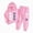 T058-Red, variant on Zuwimk Boys' Girls' Heart-shaped Graphic Fleece Hoodie and Jogger Set Toddler to Big Kid(T058-Black)