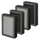 thumbnail image 4 of Flintar Paquete De 4 Filtros De Repuesto Hepa Verdaderos Lv-H128-Rf Compatibles Con El Purificador De Aire Lv-H128 Sistema De Filtración Hepa Verdadero H13 De 3 Etapas Número De Pieza Lv-H128-4, 4 of 4