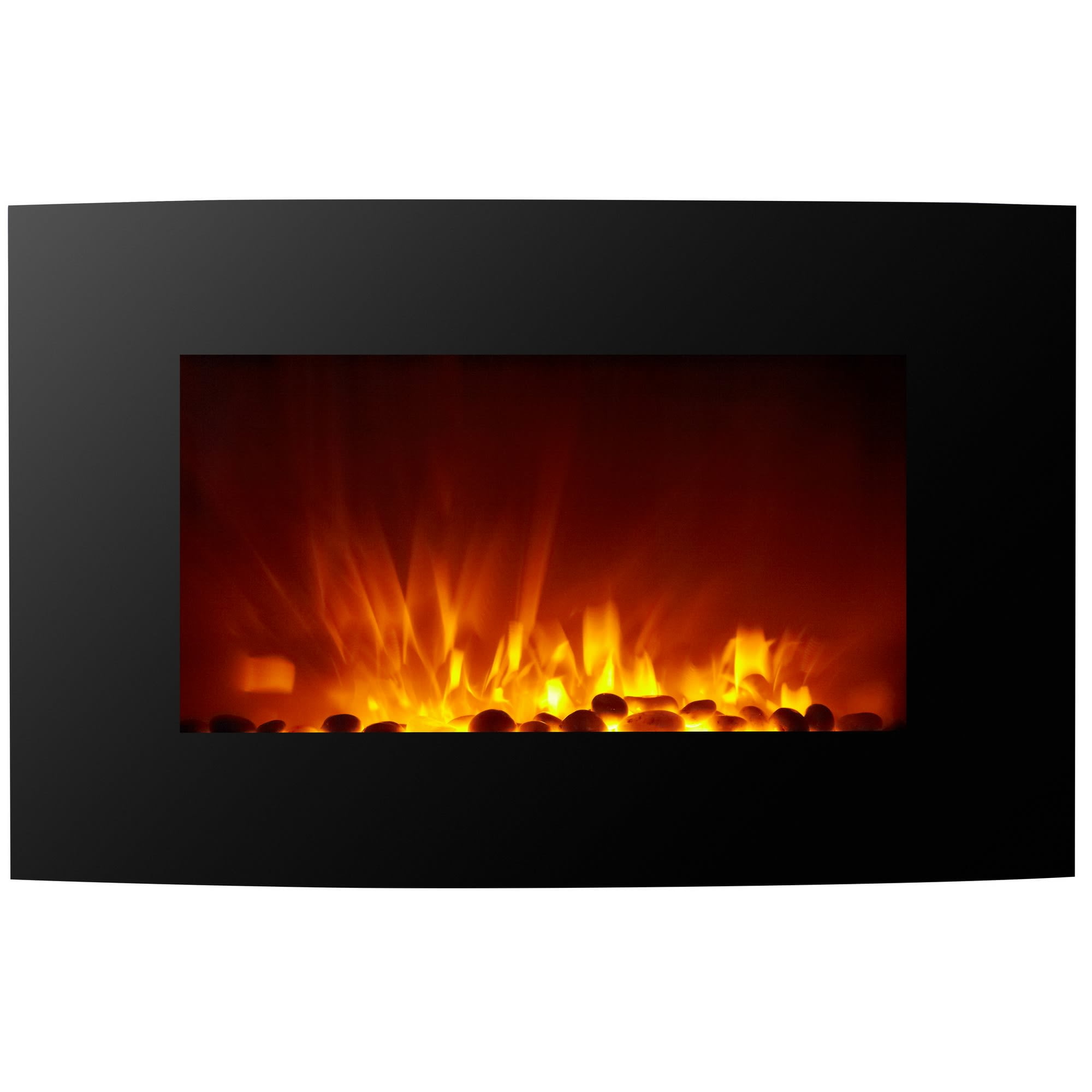 Homegear 1500w Wall Mounted 2 In 1 Electric Fireplace Heater With