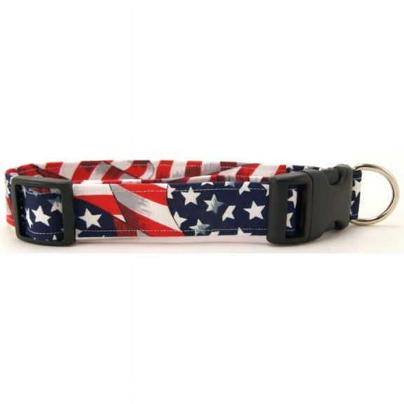 Flag (Stars & Stripes) Dog Collar - Size - Small