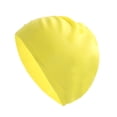 thumbnail image 6 of Unique Bargains 1 Pc Waterproof Solid Color Swim Cap for Women Yellow, 6 of 6