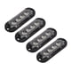 thumbnail image 1 of Luces de Posición laterales, 4 piezas luces laterales para camión alto brillo 3000k ip65 led impermeables fácil instalación luz de flash de emergencia para camión de 12 a 24 V 24 V, 1 of 7
