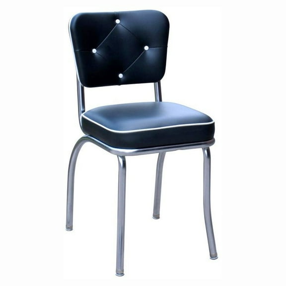 Richardson Seating Corp Lucy Diner Chair-Color:Black