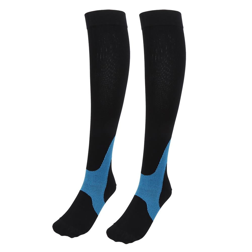 LYUMO Outdoor Sports Gradient Function Compression Stockings Socks Calf ...