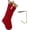 Red, variant on Minzimin Christmas Stockings with Initials, Letter Embroidered Xmas Stocking, 18" Large Monogram Knitted Xmas Stocking, Christmas Party Fireplace Family Hanging Stocking Decoration