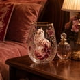 thumbnail image 3 of HWRETIE Hand Blown Crystal Whiskey Glasses Set Gold Rim Old Fashioned Tumblers Lead Free Heavy Base Bourbon Scotch Glasses Gift for Men 420Ml, 3 of 7