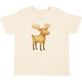 thumbnail image 3 of Inktastic Cute Moose Boys or Girls Toddler T-Shirt, 3 of 5