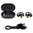 thumbnail image 2 of onn Wireless Sport Earbuds with Comfort Grip Ear Hooks, Black, 2 of 14