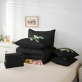 thumbnail image 4 of Erosebridal Sea Turtle Bedding Sets Queen Size, Cartoon Bow Comforter Sets with Sheets, Sealife Room Decor, Reversible 7 Pieces, 4 of 5