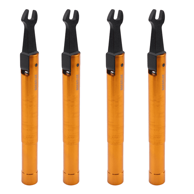 4X SMA Torque Wrench RF Connector Opening 8MM Electrommunication Coax Adapter Convertor Straight Goldplated Spanner