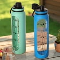 thumbnail image 5 of 32oz Large Protein Shaker Glass Bottle, Large Capacity Sports Water Bottle,High Temperature Resistant, Portable,Wide Mouth & Time Marker for Gym Workout Sports, 5 of 7