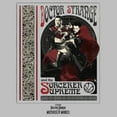 thumbnail image 2 of Women's Marvel Doctor Strange in the Multiverse of Madness Strange and Wong Poster  Graphic Tee Athletic Heather Medium, 2 of 4
