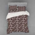 thumbnail image 2 of Ambesonne Ethnic Bedding Set 3 Pcs, Traditional Folk Retro, Twin XL, Black Cream, 2 of 3