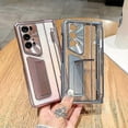 thumbnail image 3 of For Honor Magic V2/V2 RSR Porsche Design Clear Case Kickstand Hard PC Phone Cover, 3 of 4