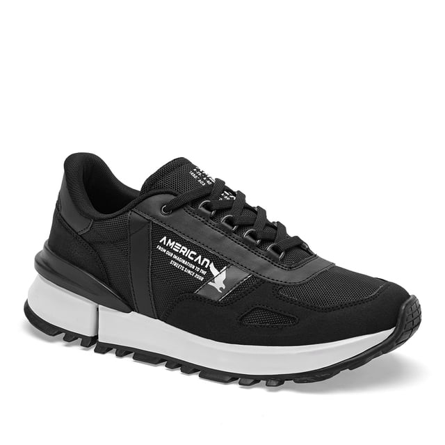 TENIS AMERICAN FIRE NEGRO 141112