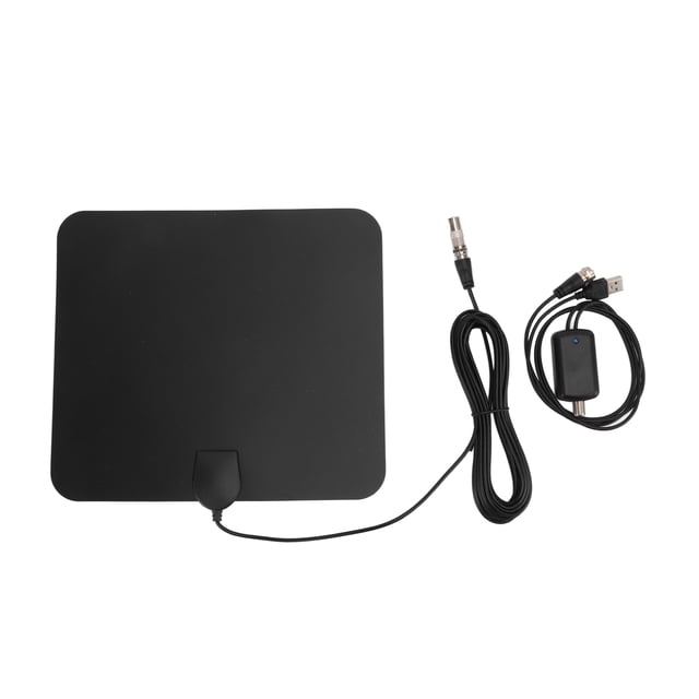 Antena de TV digital HD amplificada KJ‑032 de 25 dBi, 4K, 980 millas, para 720P, 1080i, 1080P, ATSC
