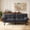 Dark Gray, variant on Futon Sofa Bed Memory Foam Futons Modern Office Couch Sleeper Bed Convertible Love seat Sofa for Small Spaces,Apartment,Office with Adjustable Armrest Backrest,Light gray