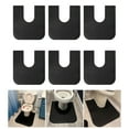 thumbnail image 2 of WE-POLUJ Toilet Floor Mats for Kids and Seniors Water Resistant Bathroom Rugs Bathroom Protectors Pad Potty Floor Mats 6pcs, 2 of 9