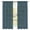 Blue, Steel, Slate, Ocean, variant on Indigo Blue Sheer Curtains 63 Inches Long, Farmhouse Vintage Blue Solid Color Light Filtering Window Curtains for Living Room/Bedroom, Rod Pocket Voile Sheer Curtain Drapes, 52"W x 63"L, 2 Panels