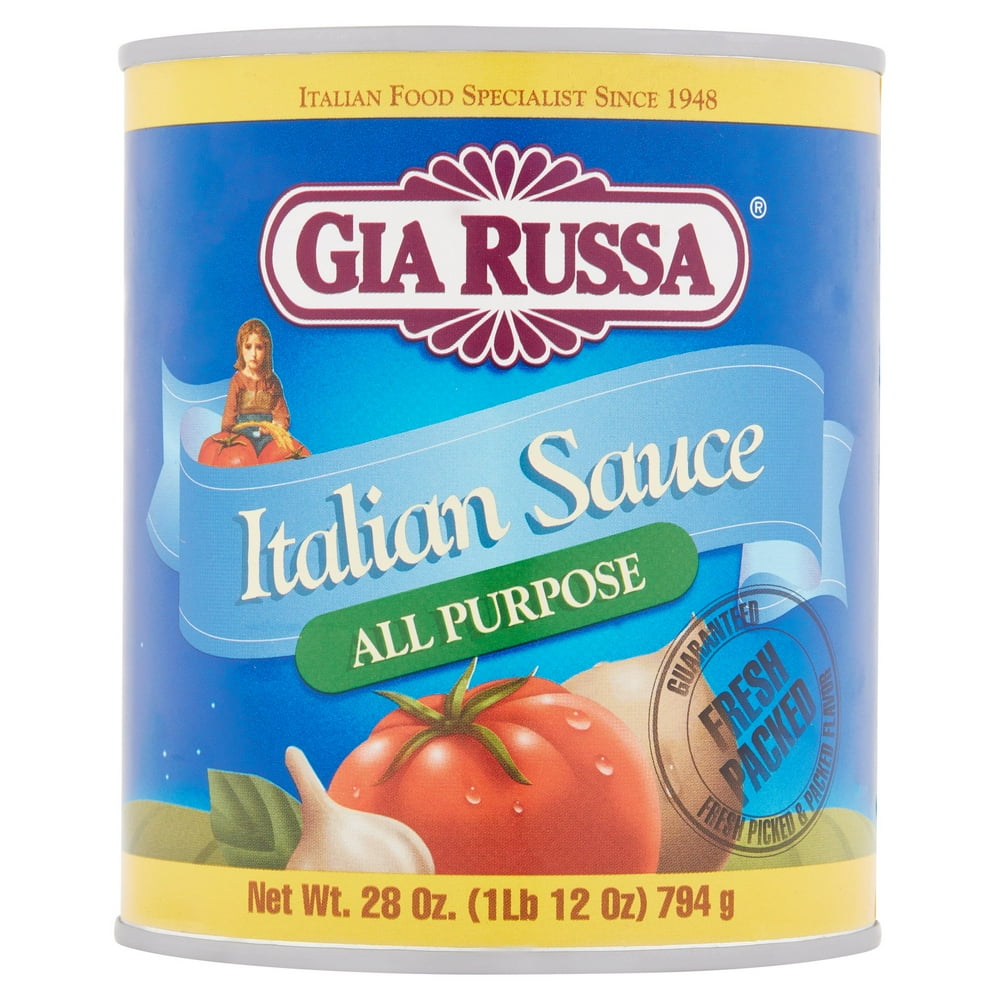 Gia Russa All Purpose Italian Sauce, 28 oz - Walmart.com - Walmart.com