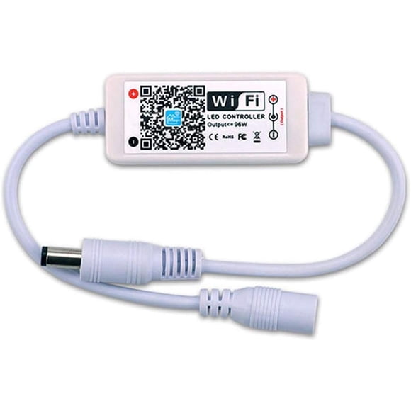 Driver de Tira de Luces LED Goldwin Smart Blanco Compatible con Alexa y Google Home